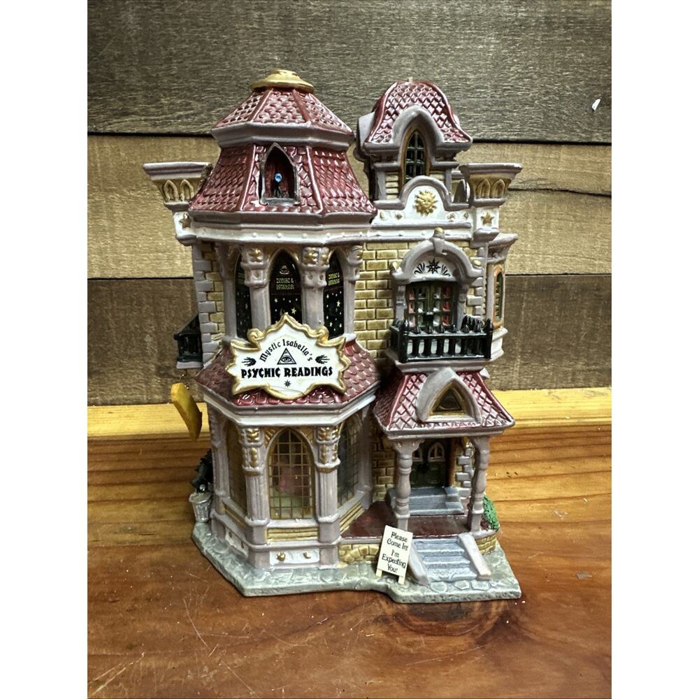 Lemax Mystic Isabella's Psychic Readings Spooky Town Halloween